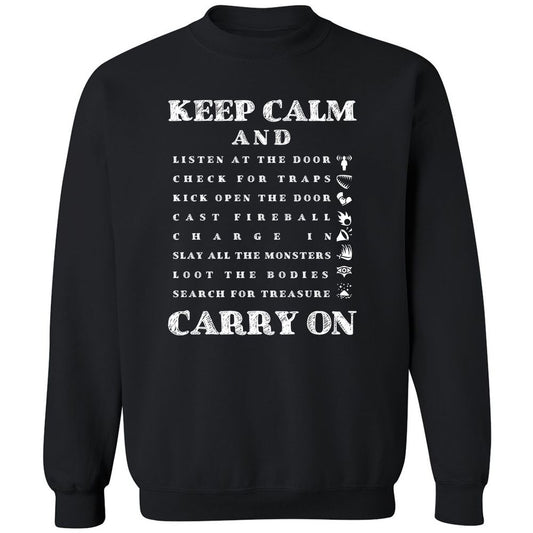 Classic Unisex Sweatshirt - E5HNN44H - Black - 1