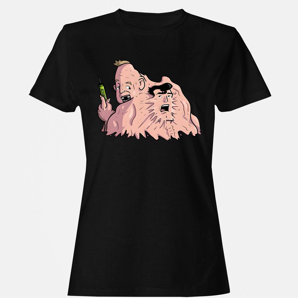 Women's T-Shirt - XGAEU5PX - Black - 1