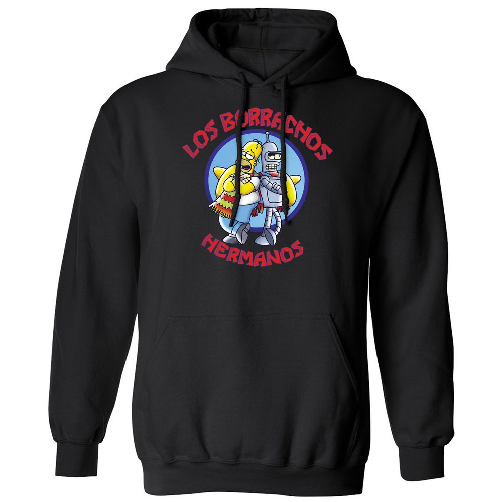 Classic Unisex Hoodie - HZGPMMQK - Black - 1