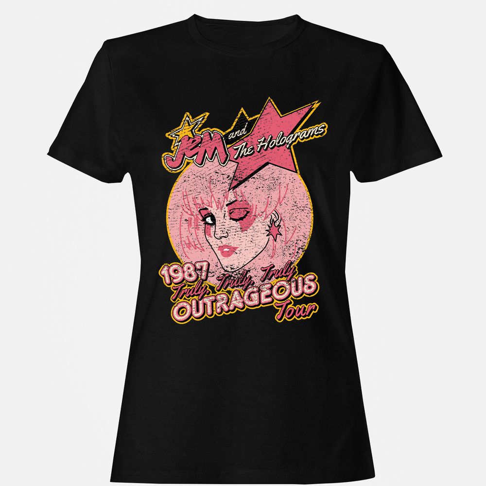 Women's T-Shirt - 3P8CNW6F - Black - 1