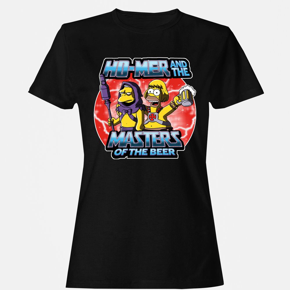 Women's T-Shirt - ZCX9STBQ - Black - 1