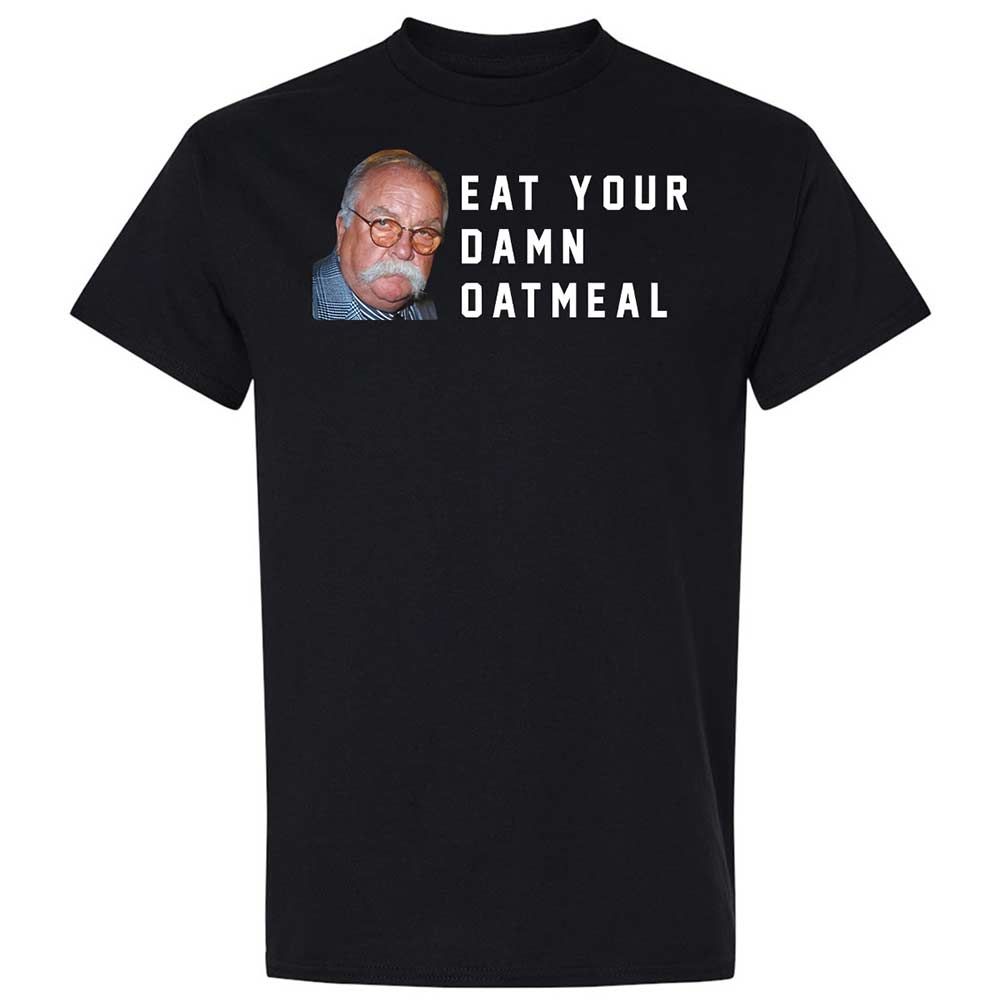 Eat Your Damn Oatmeal - Black - 1