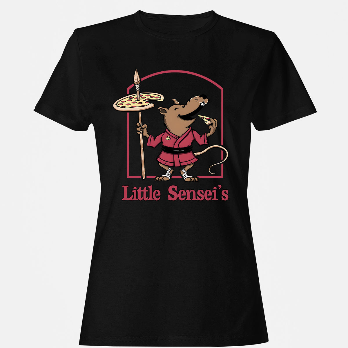 Women's T-Shirt - FBKFZR9U - Black - 1