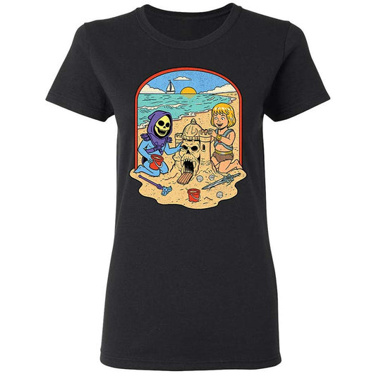 Women's T-Shirt - YNUF8AXW - Black - 1