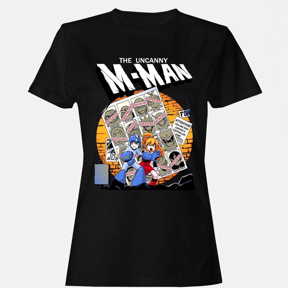 Women's T-Shirt - KY8UN2QR - Black - 1