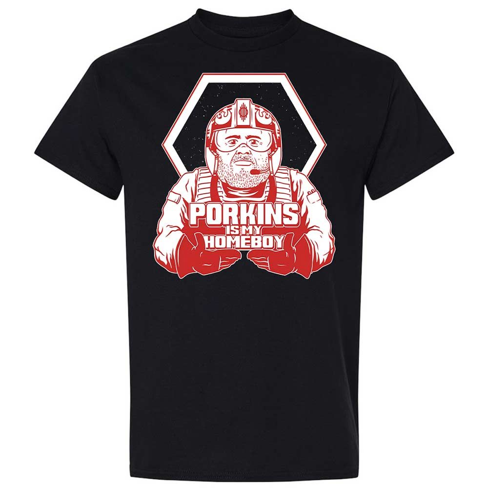 Porkins Is My Homeboy - Black - 1