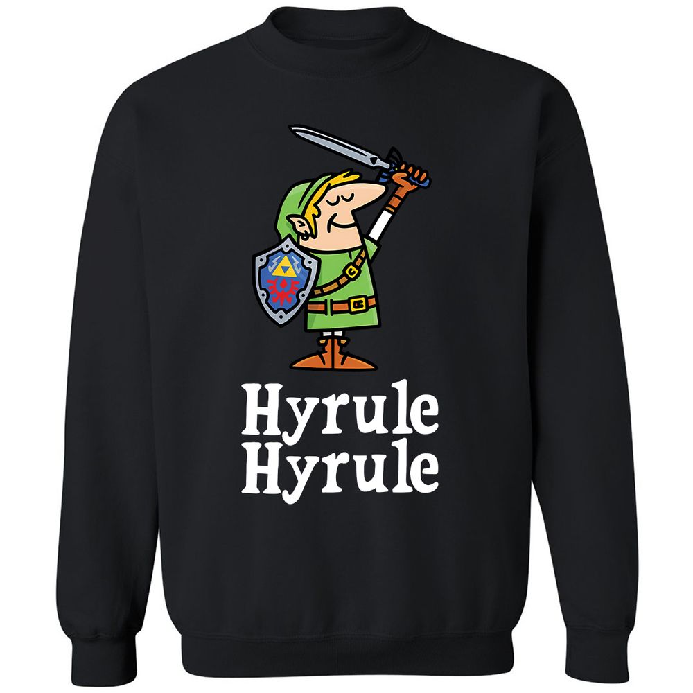 Classic Unisex Sweatshirt - LKQKHUZN - Black - 1