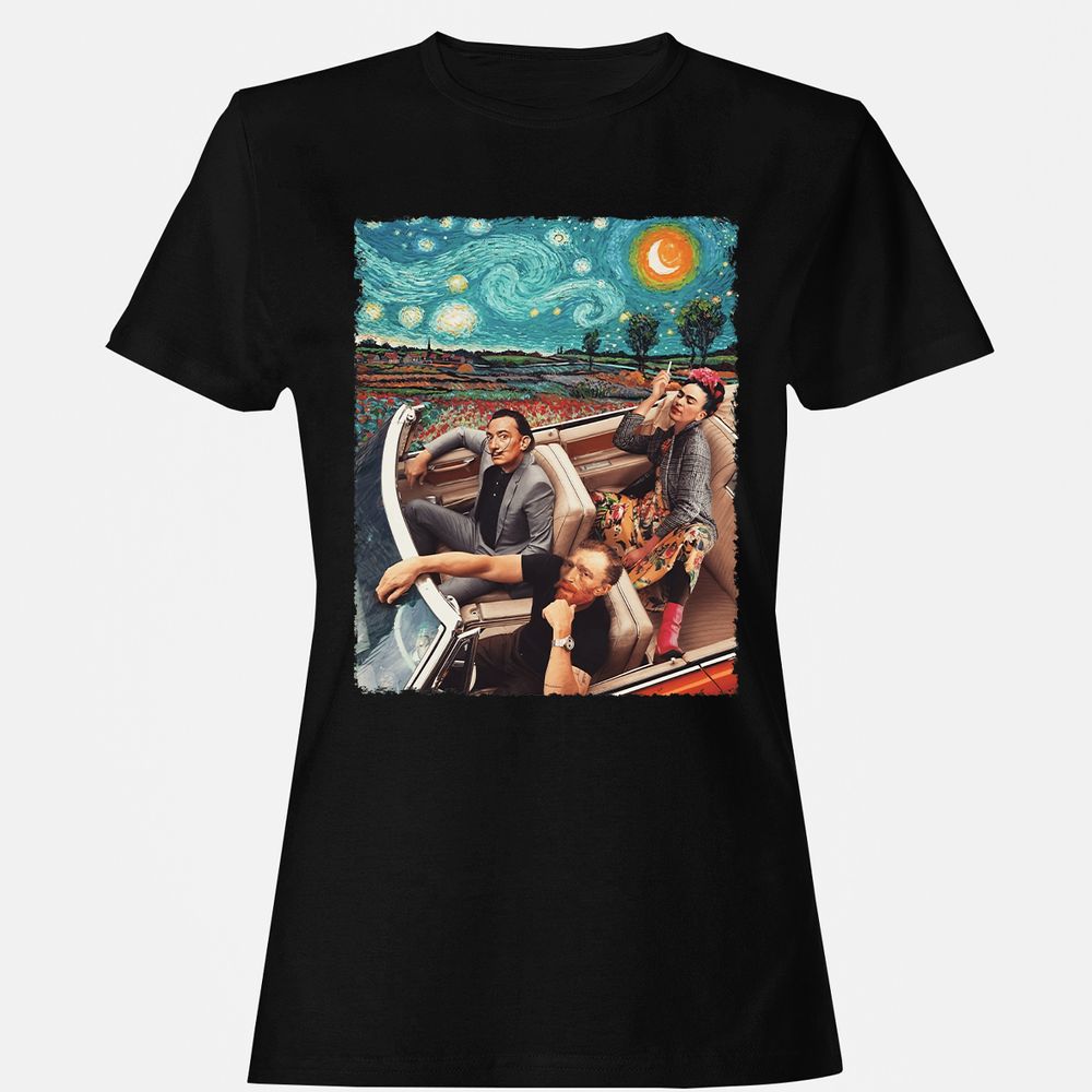 Women's T-Shirt - 74GEV9ZB - Black - 1