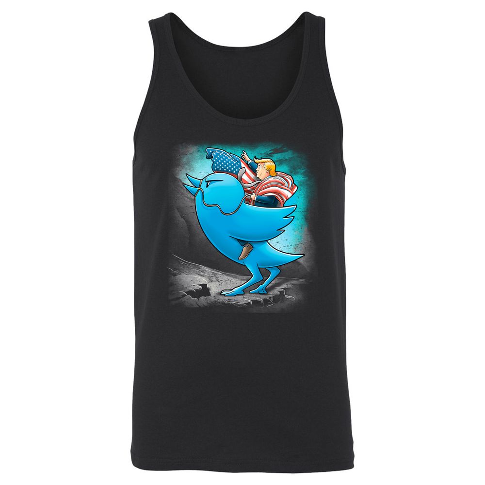 Unisex Jersey Tank - W6SG9EED - Black - 1