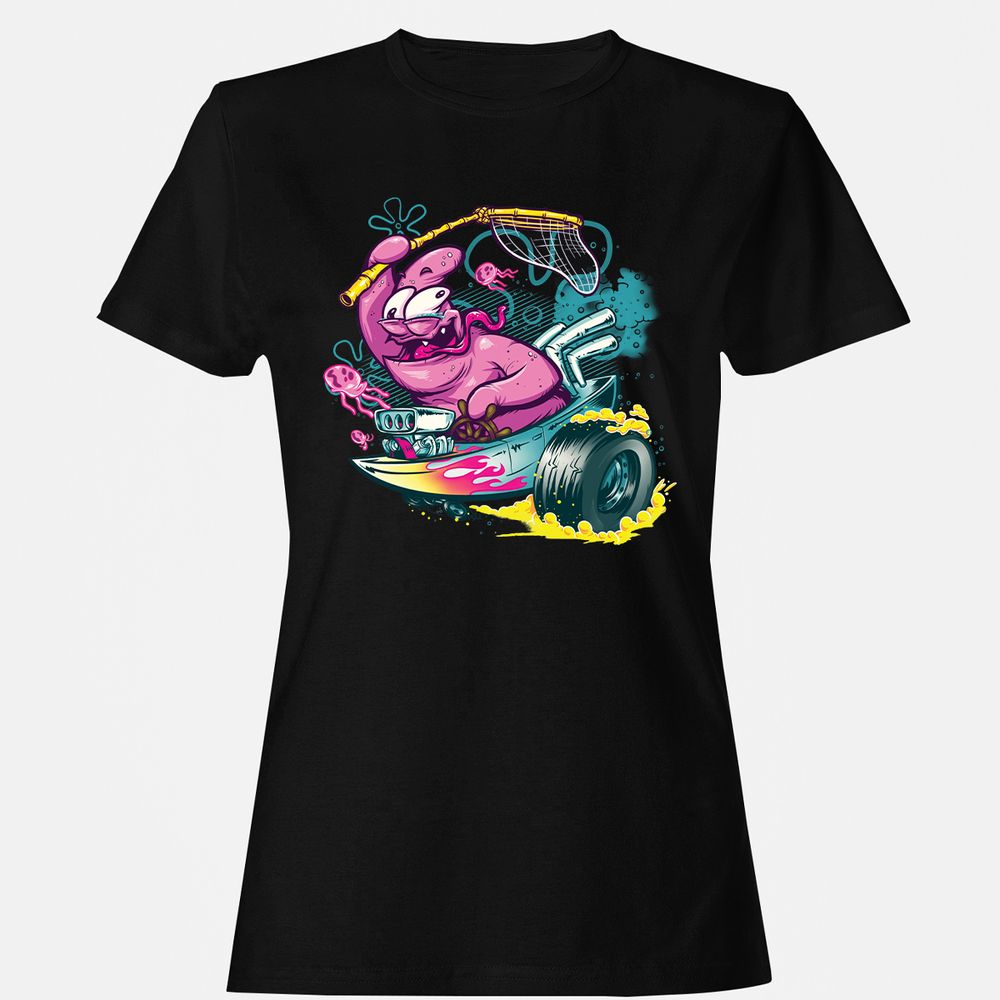 Women's T-Shirt - 4673XA99 - Black - 1