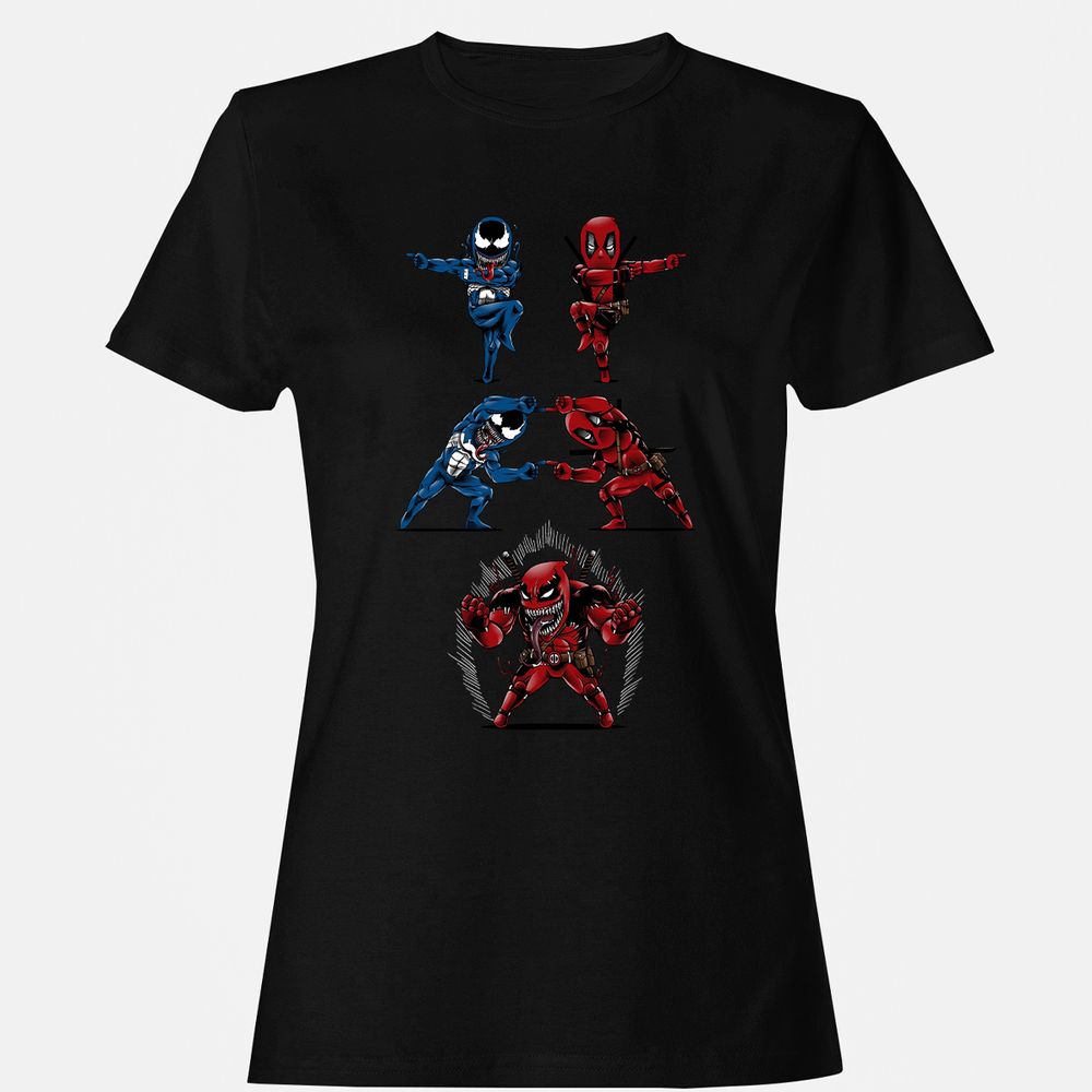 Women's T-Shirt - LM67BZTB - Black - 1