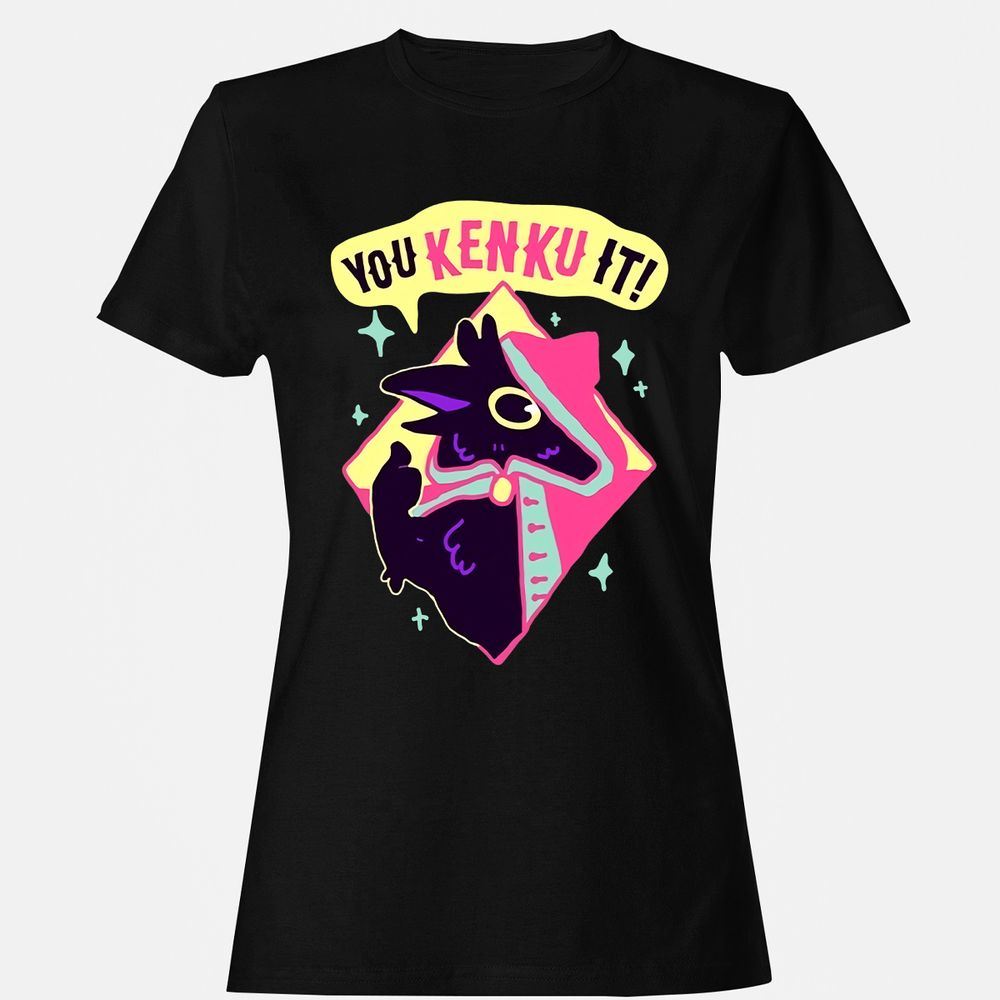 Women's T-Shirt - 9Q5ZTBGV - Black - 1