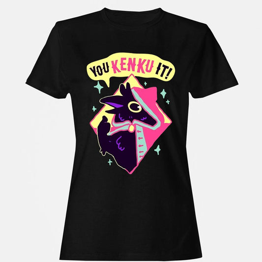 Women's T-Shirt - 9Q5ZTBGV - Black - 1