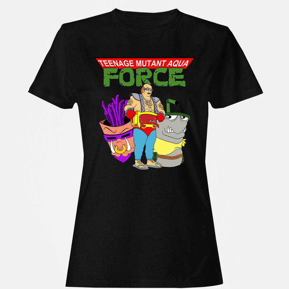 Women's T-Shirt - 4Q77VQ3V - Black - 1