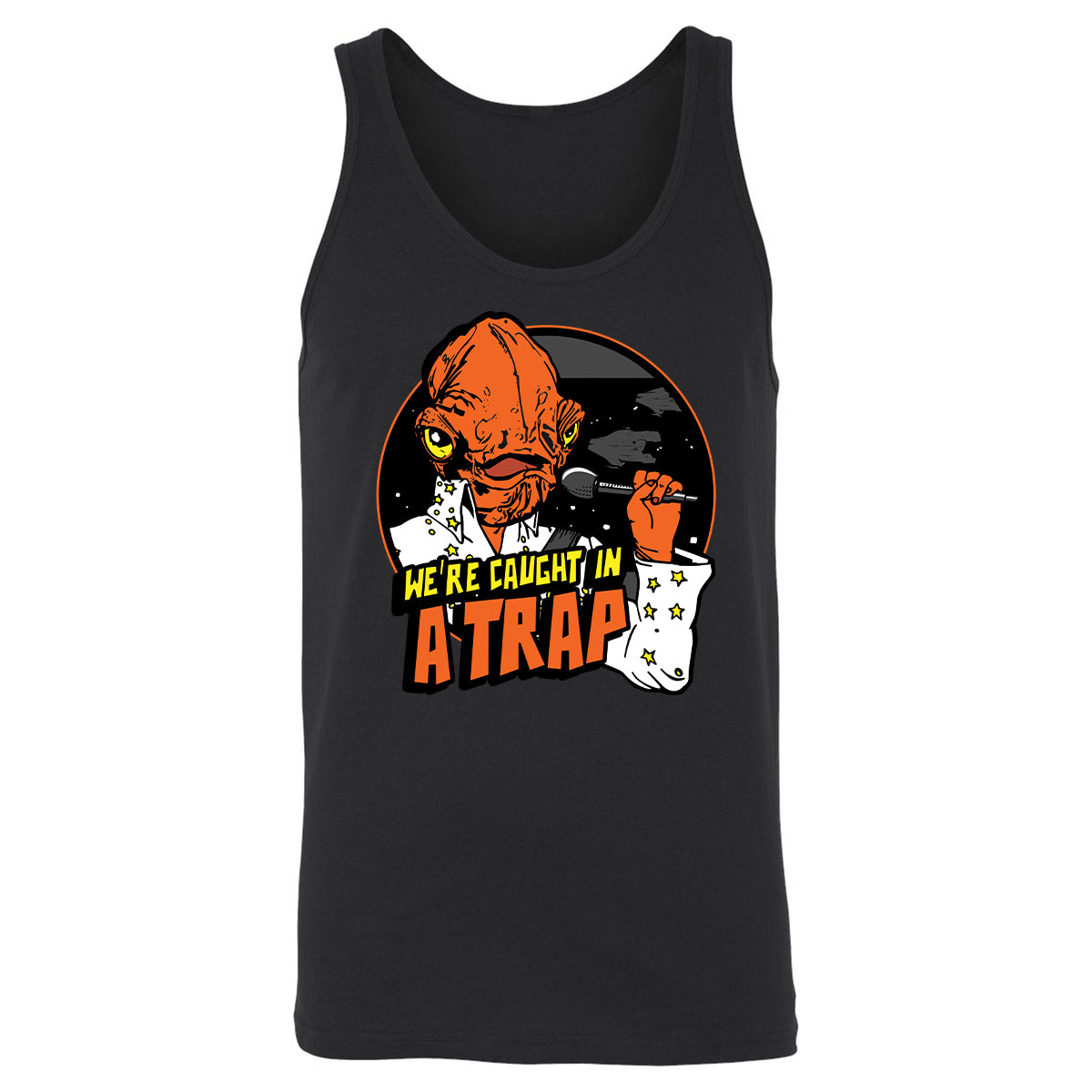 Unisex Jersey Tank - 9CEP1HJ8 - Black - 1