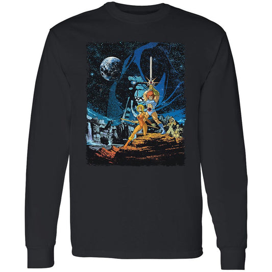 Long Sleeve T-Shirt - R8C8JHJJ - Black - 1