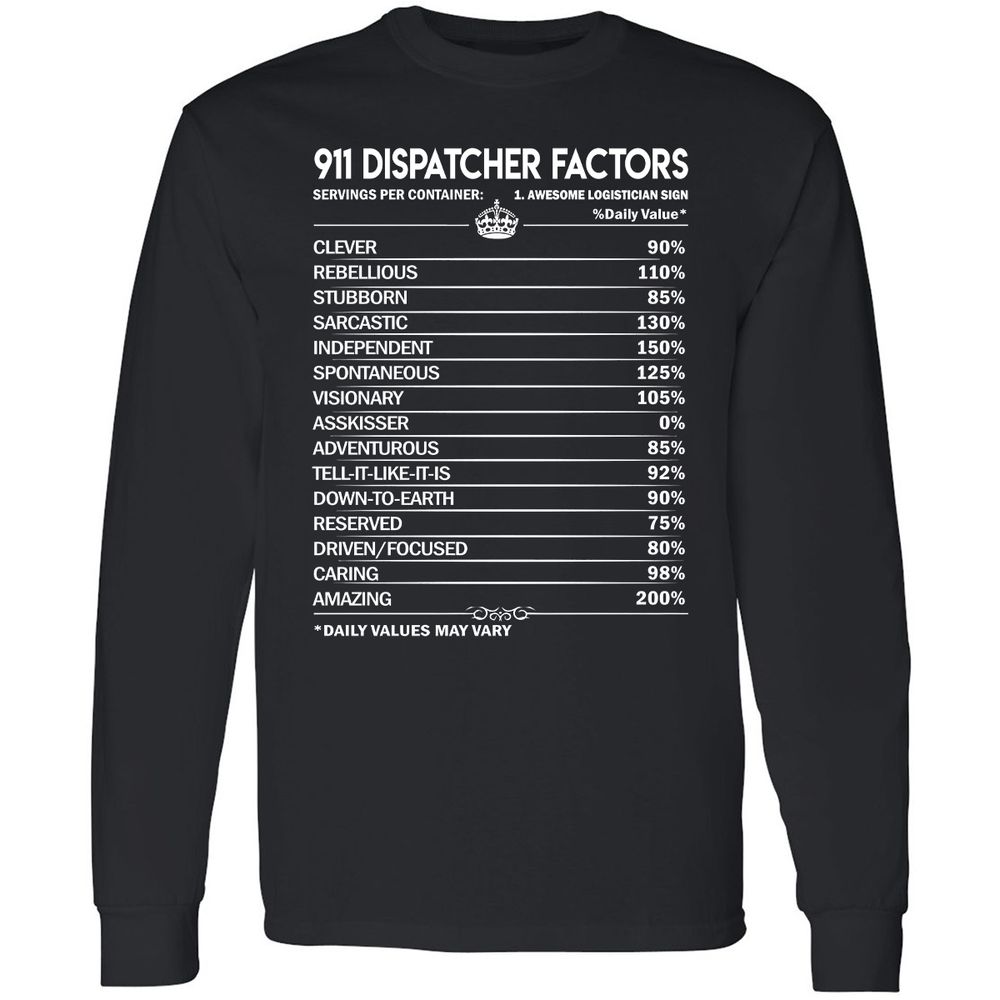 Long Sleeve T-Shirt - N2GZU92U - Black - 1