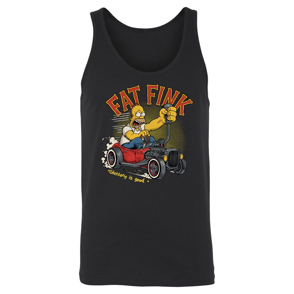 Unisex Jersey Tank - RTY3ER3Z - Black - 1