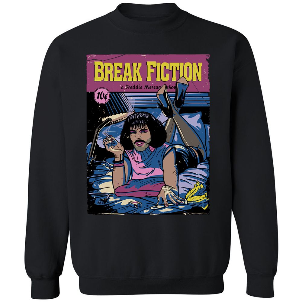 Classic Unisex Sweatshirt - TJPUHWJQ - Black - 1