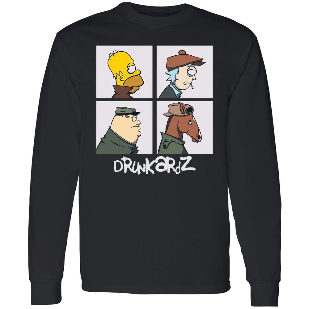 Long Sleeve T-Shirt - EDPR26X9 - Black - 1