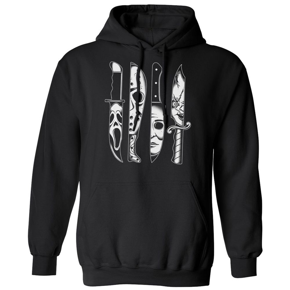 Classic Unisex Hoodie - HMGQV9N7 - Black - 1