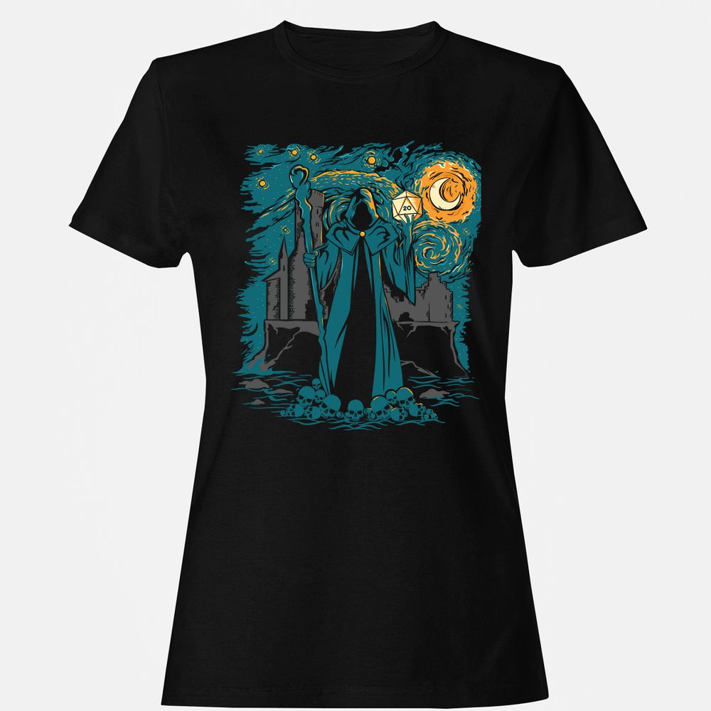 Women's T-Shirt - Y5TYD6QM - Black - 1