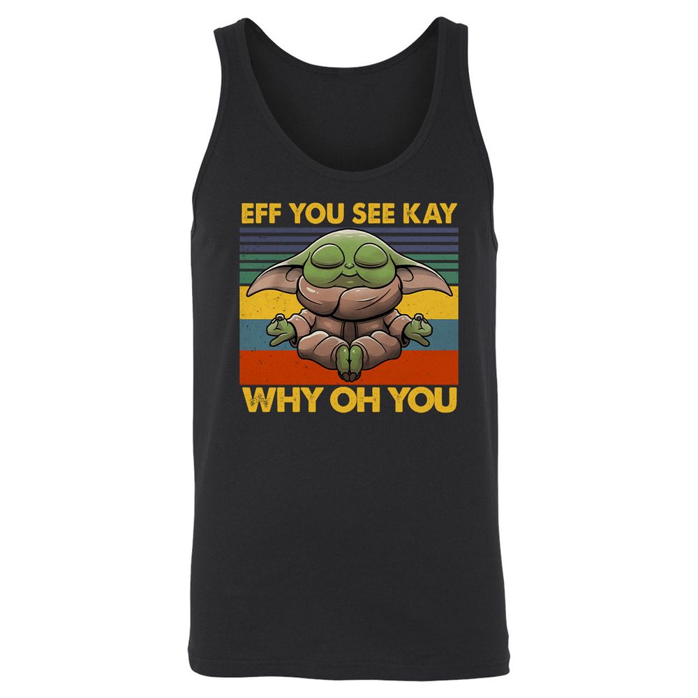 Unisex Jersey Tank - XD5TQHQE - Black - 1