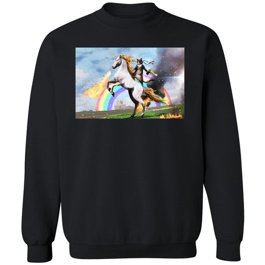 Classic Unisex Sweatshirt - ZNJZDQDG - Black - 1