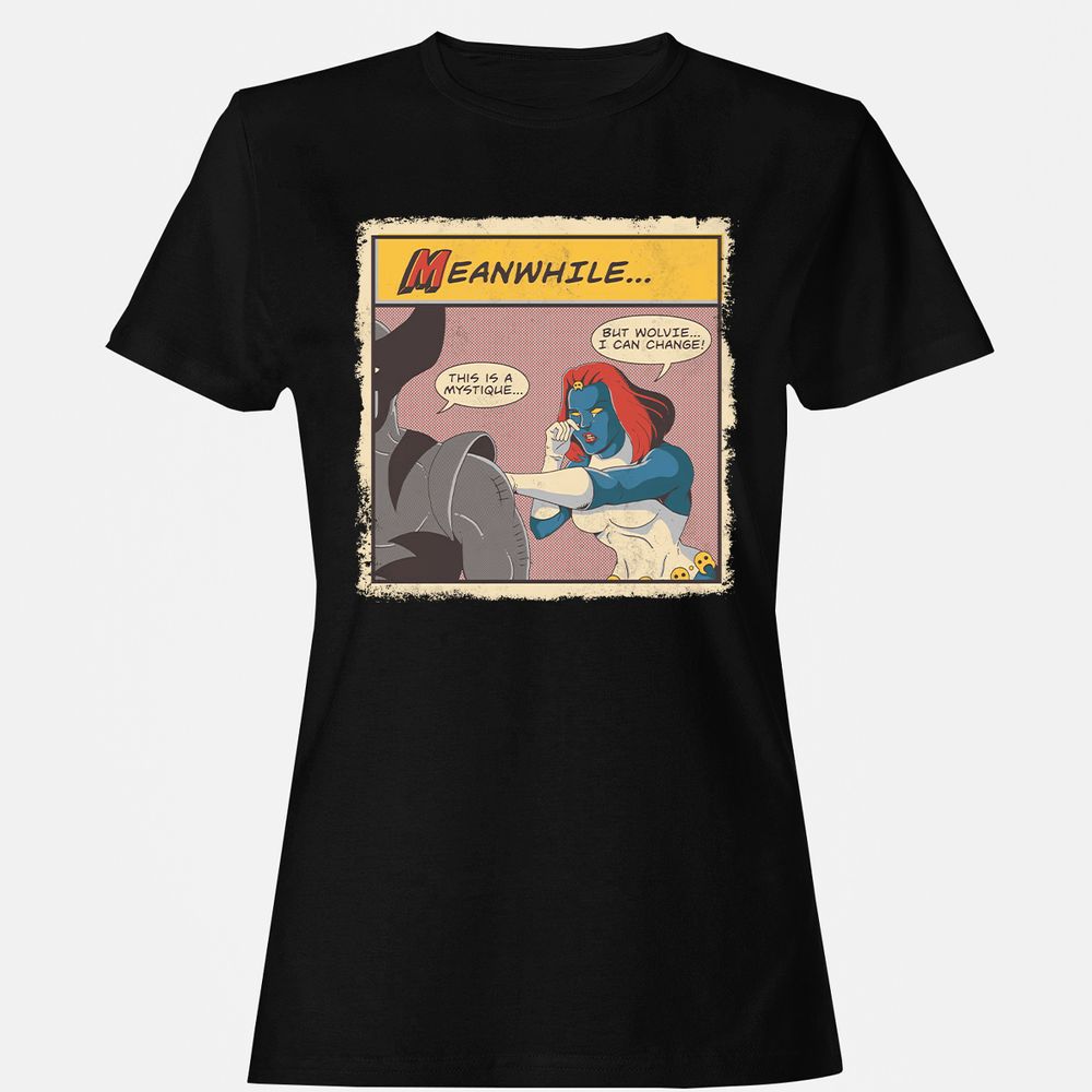 Women's T-Shirt - J946ECBQ - Black - 1