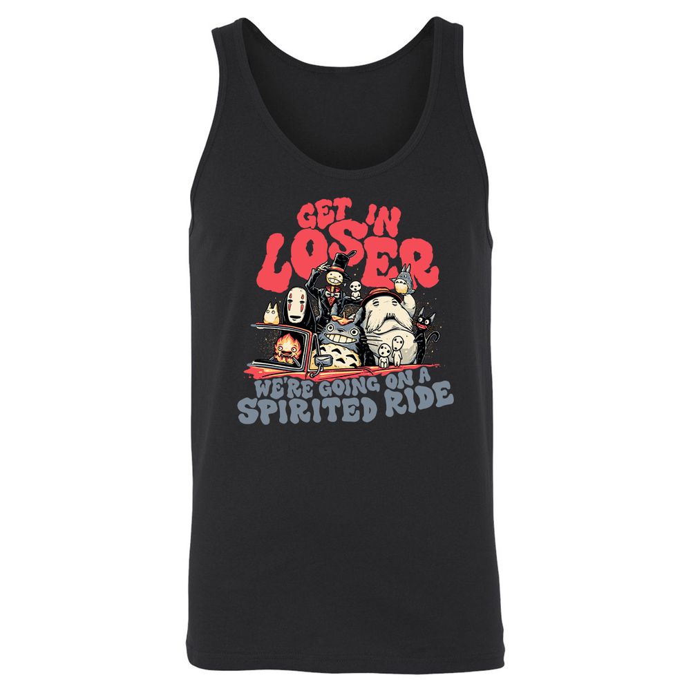 Unisex Jersey Tank - 3BSKMD5D - Black - 1