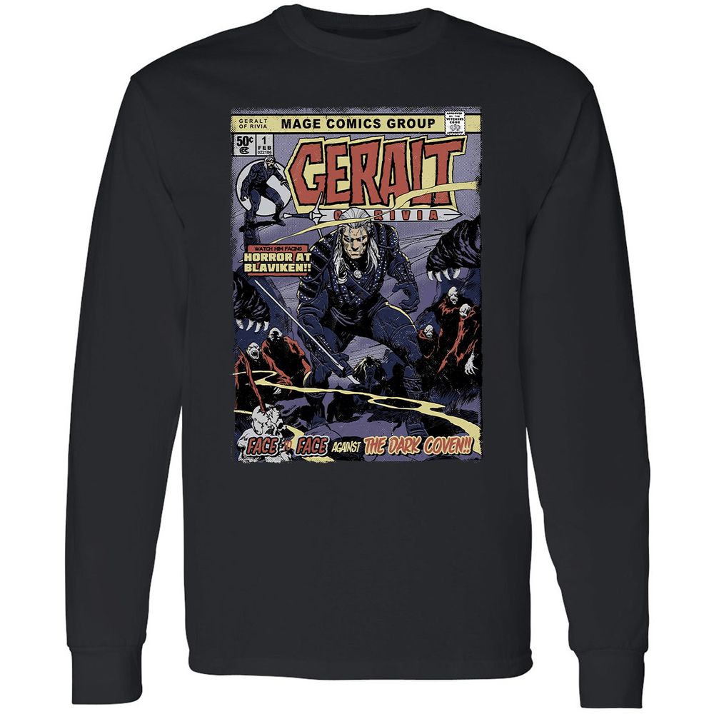 Long Sleeve T-Shirt - EQYL2B4H - Black - 1