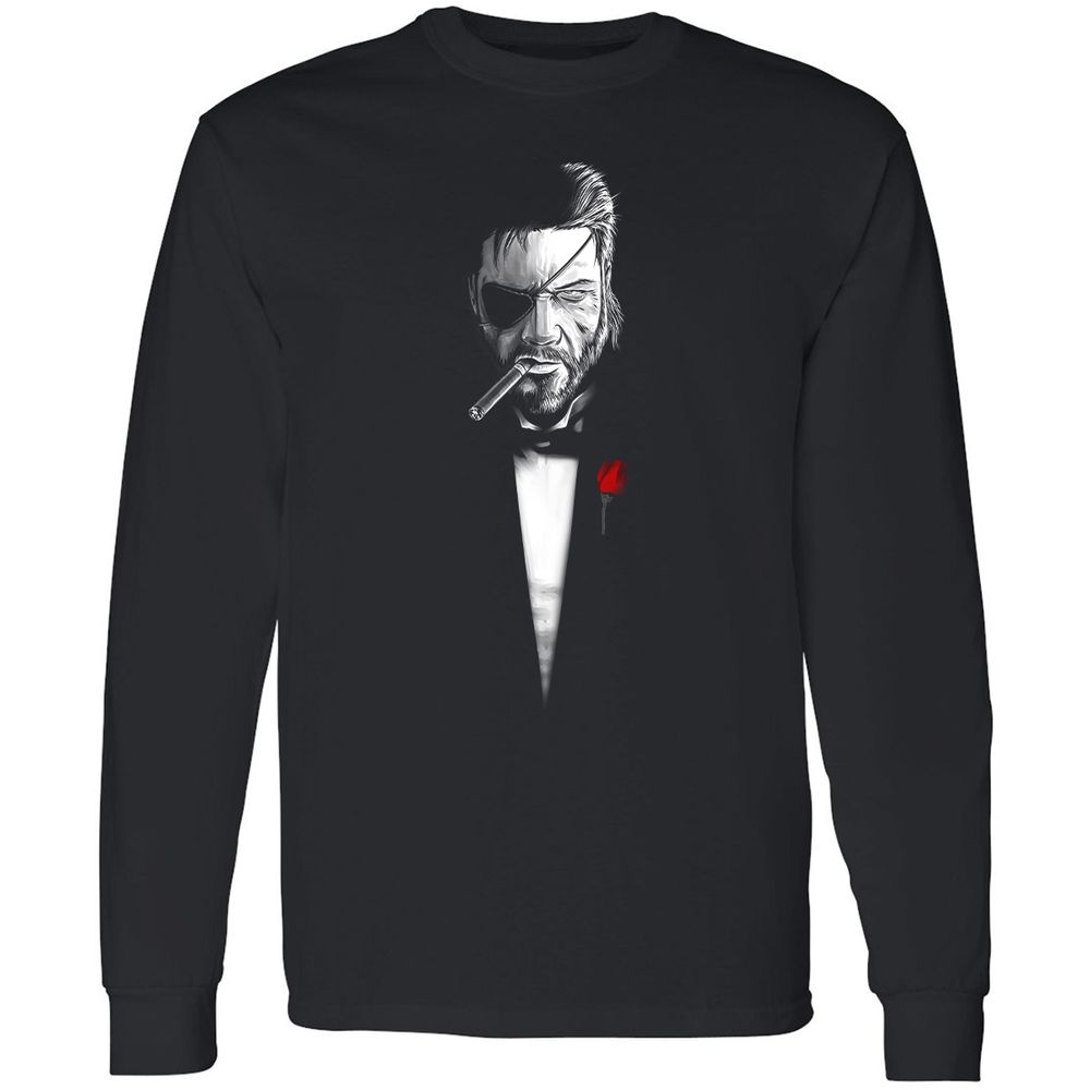 Long Sleeve T-Shirt - PERN3KVX - Black - 1