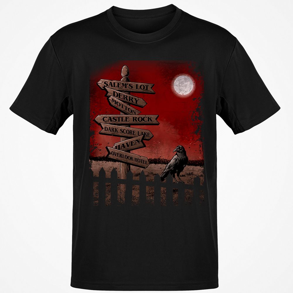 Classic Unisex T-Shirt - AKFHGDT9 - Black - 1