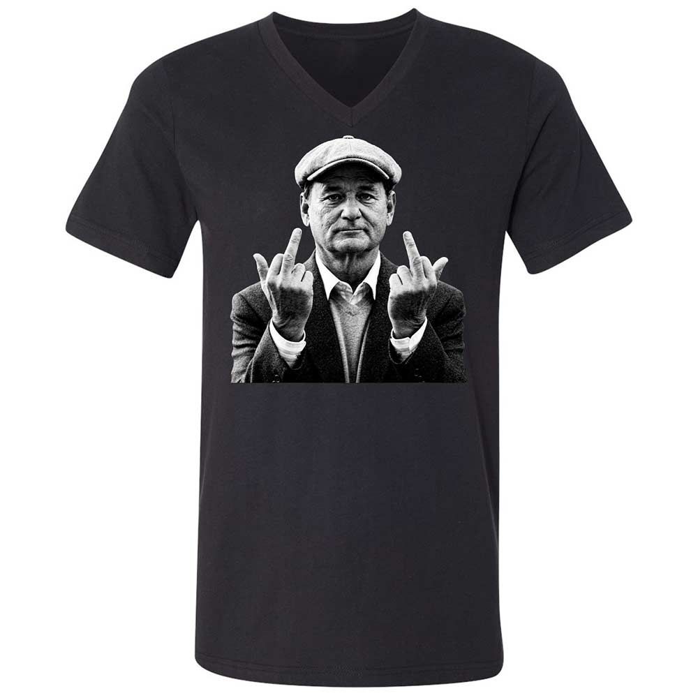 Bill Murray Middle Finger - Black - 1