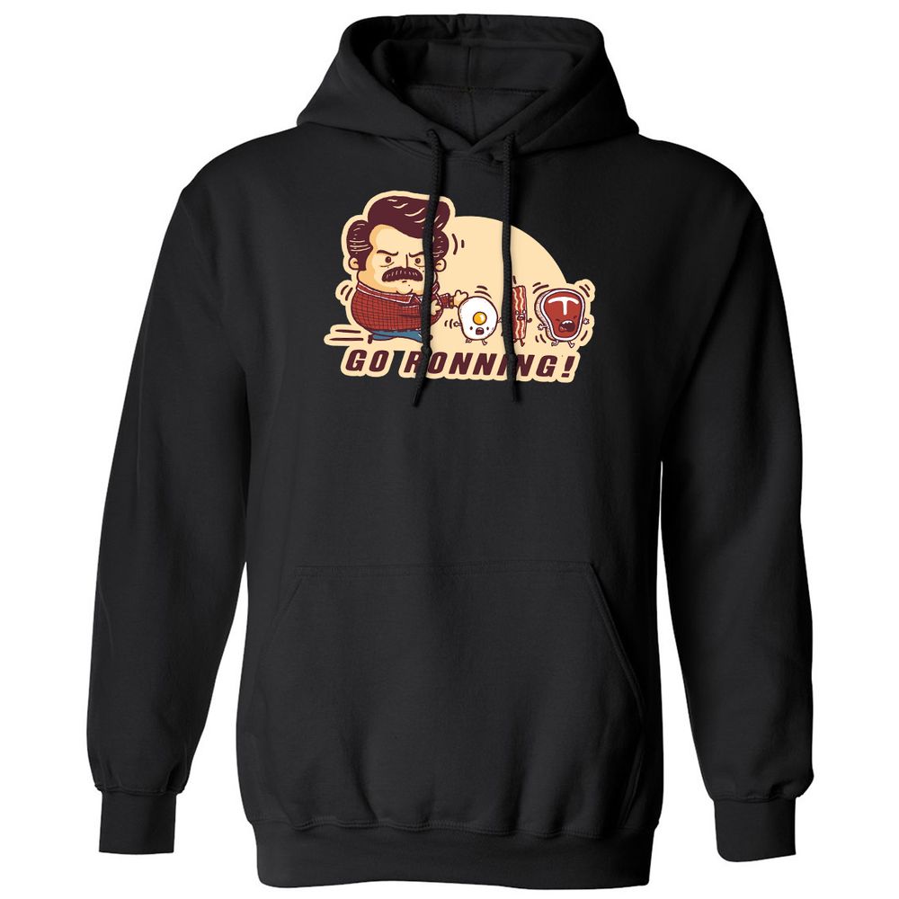 Classic Unisex Hoodie - TXY1T7CU - Black - 1