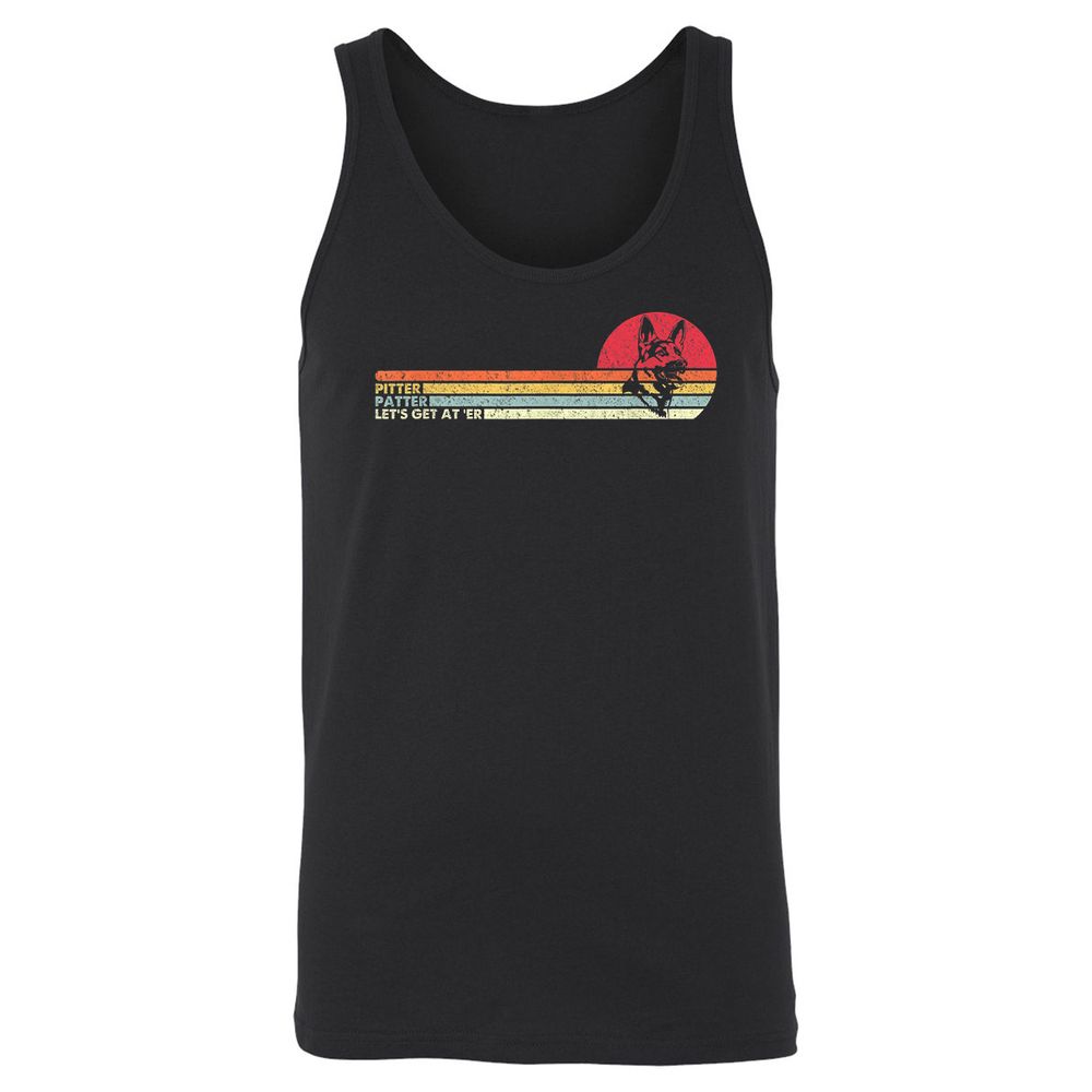 Unisex Jersey Tank - V4GXAQU7 - Black - 1