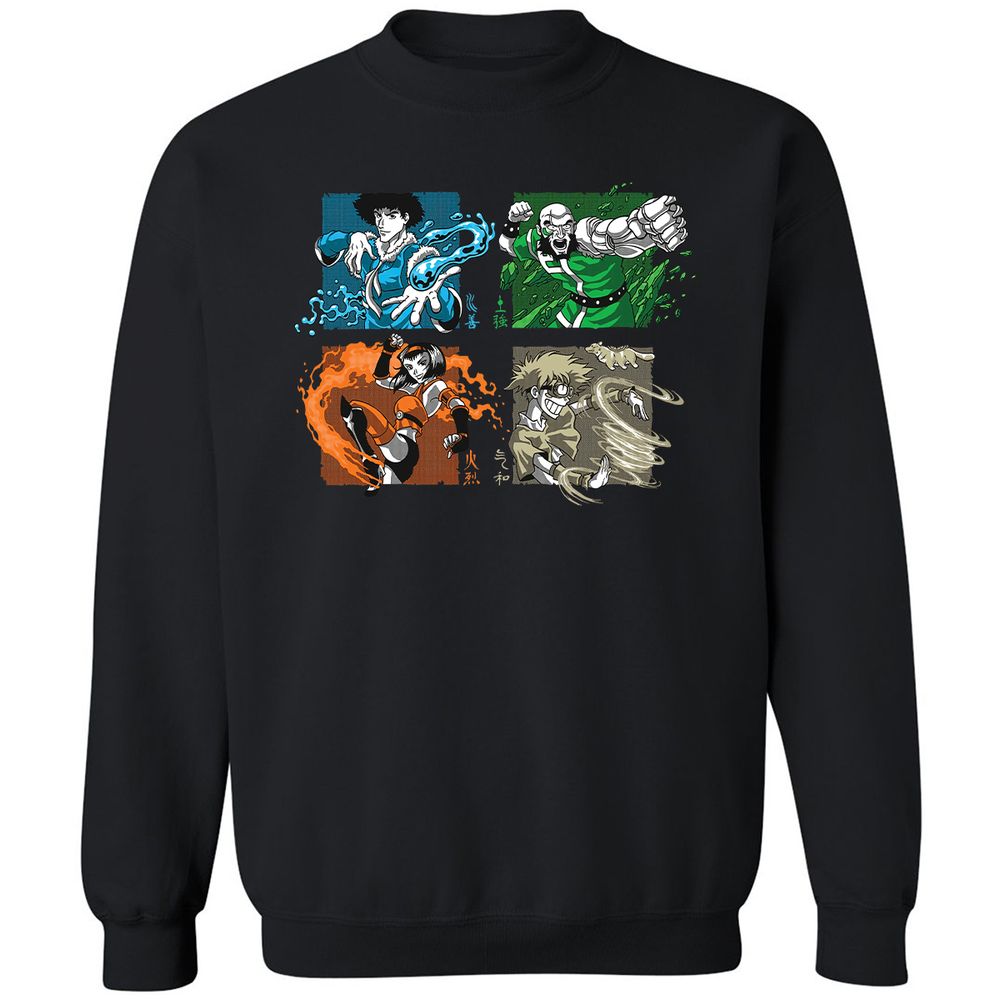 Classic Unisex Sweatshirt - FA1QTXCV - Black - 1