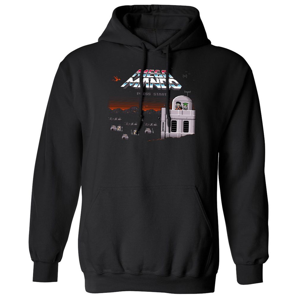 Classic Unisex Hoodie - XSQBGN39 - Black - 1