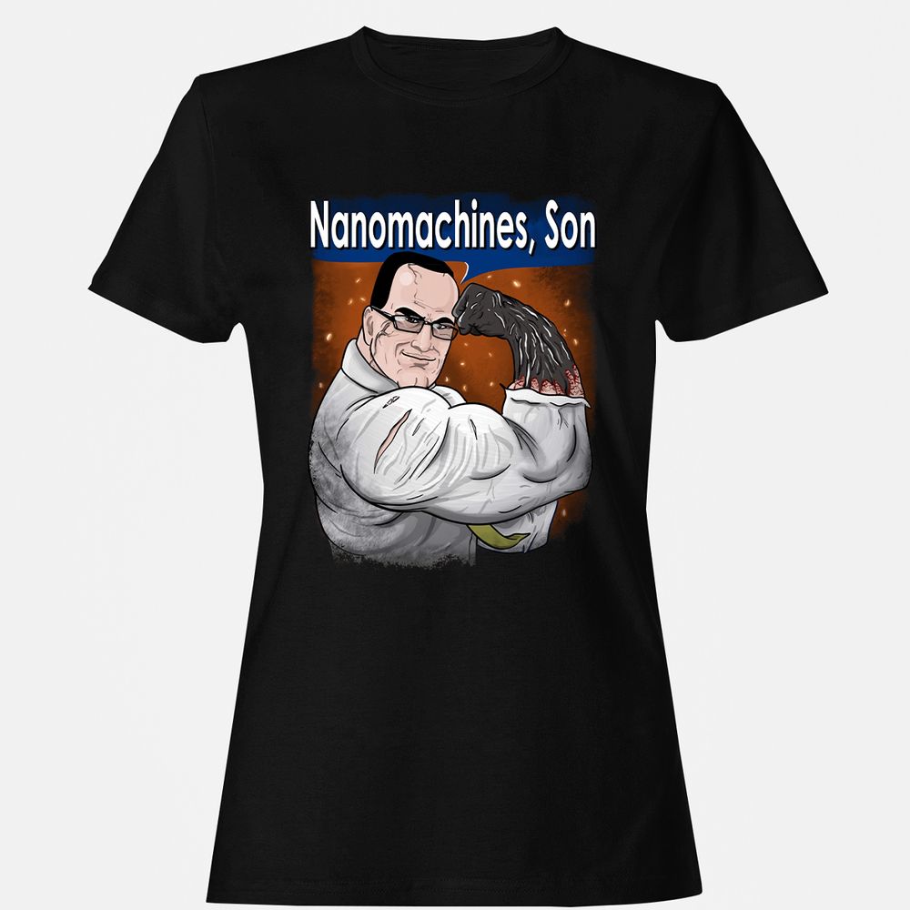 Women's T-Shirt - UJ534NRB - Black - 1