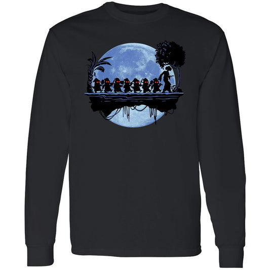 Long Sleeve T-Shirt - Q5K2XMPE - Black - 1