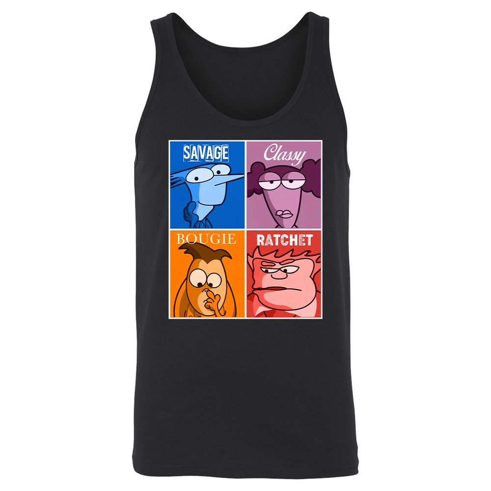 Unisex Jersey Tank - QZVAFXHK - Black - 1