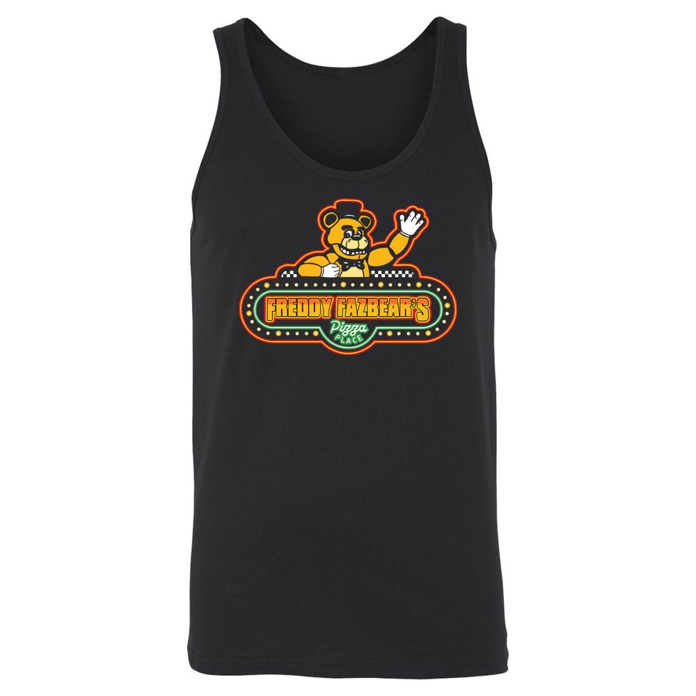 Unisex Jersey Tank - JE816RH7 - Black - 1