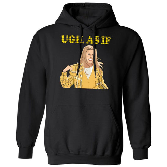 Classic Unisex Hoodie - HPMW9K4C - Black - 1