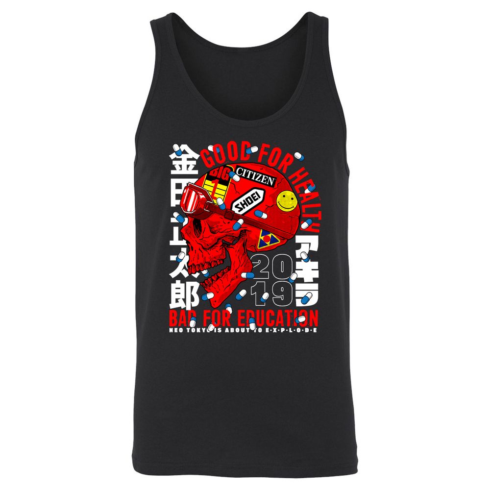Unisex Jersey Tank - XR779FSL - Black - 1