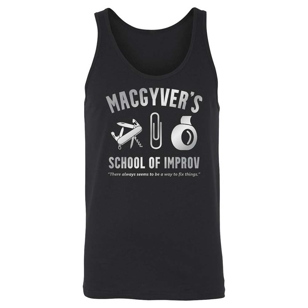 Unisex Jersey Tank - YFXC91HX - Black - 1