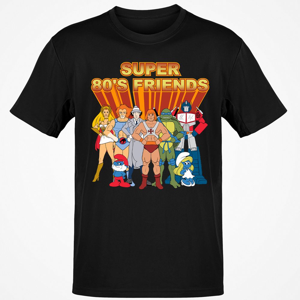 Classic Unisex T-Shirt - U8J8PFC9 - Black - 1