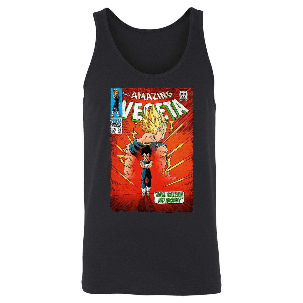 Unisex Jersey Tank - W6UNK4HK - Black - 1