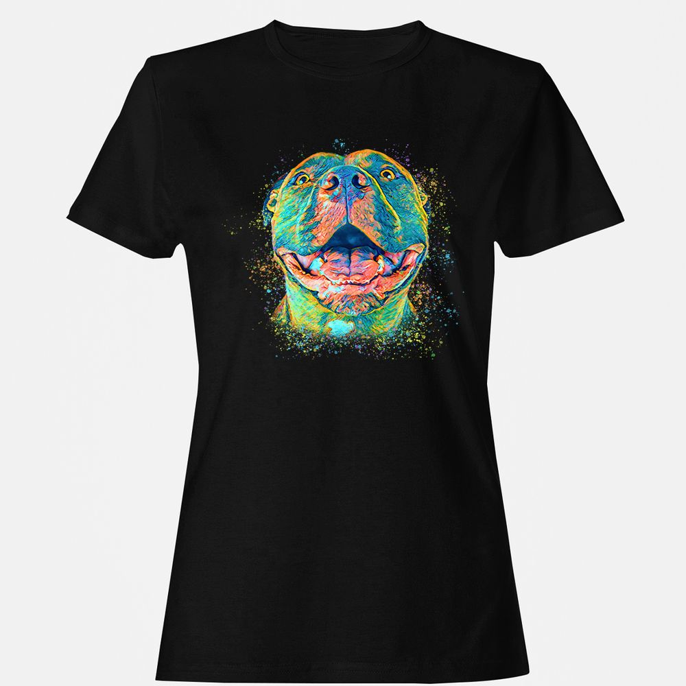 Women's T-Shirt - U8J61T6X - Black - 1