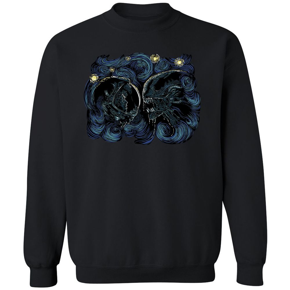 Classic Unisex Sweatshirt - Q8DFBDLT - Black - 1