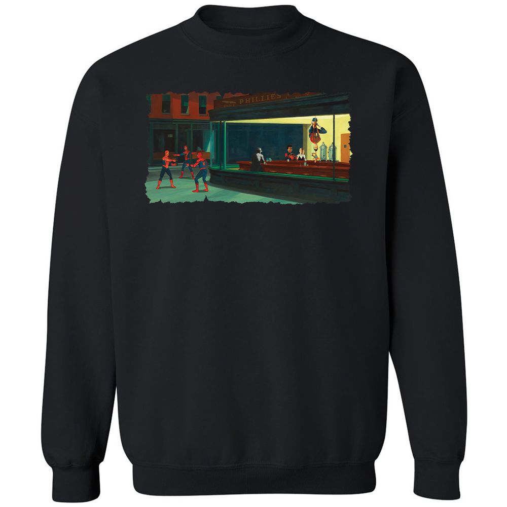 Classic Unisex Sweatshirt - R48B8UR4 - Black - 1